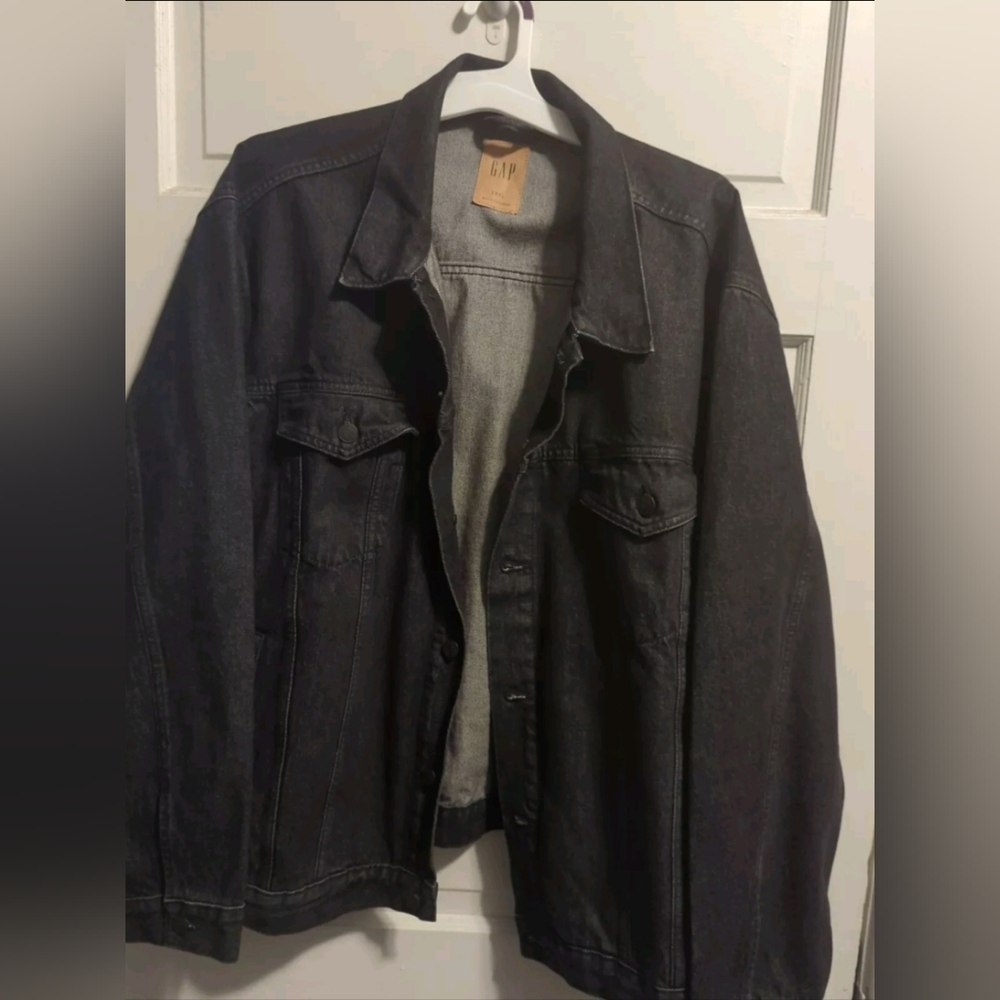 GAP Men's Black Denim Jacket